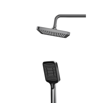 Nowoczesny zestaw Prysznicowy Kolumna Natryskowy Deszczownica, REGULOWANY